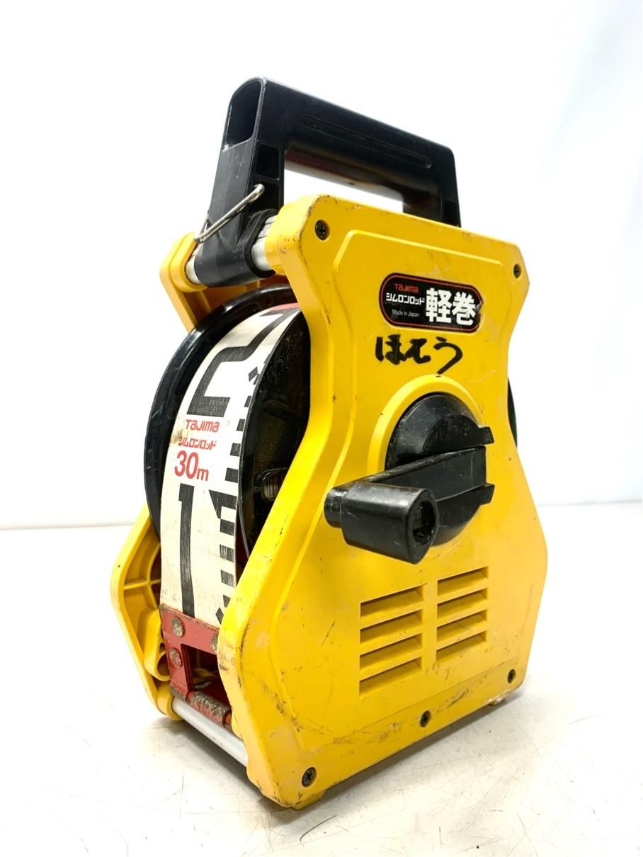業務用 シムロンロッド タジマ Tajima 30 m 6 cm 軽巻 舗装用 メジャー