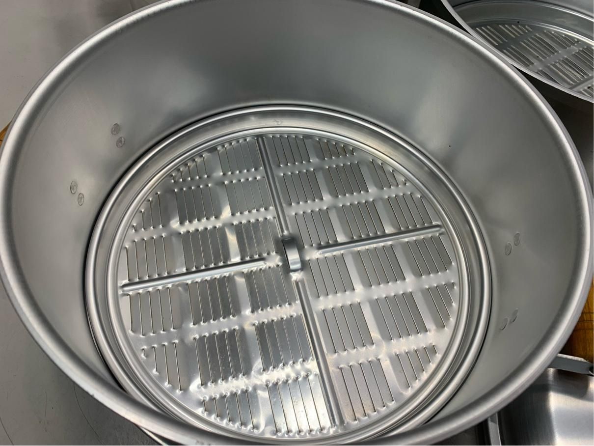 三協アルミ 三段蒸し器 30cm アルミ製 業務用にも せいろ鍋 万能蒸し器