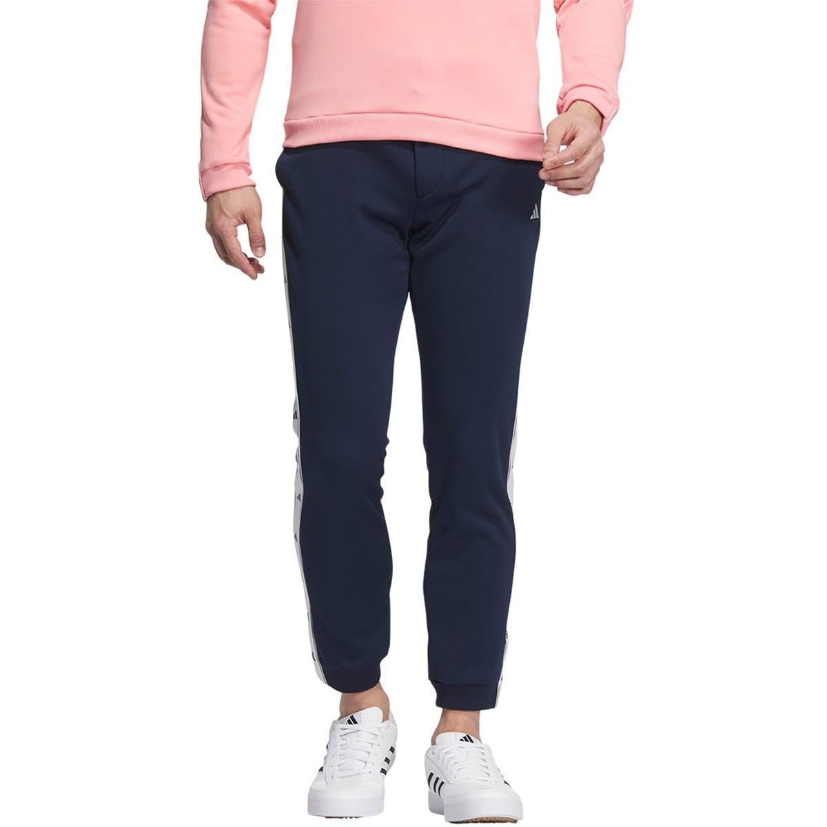 アディダスゴルフ ゴルフパンツ 保温 フリース ジョガーパンツ メンズ カレッジネイビー Free Size