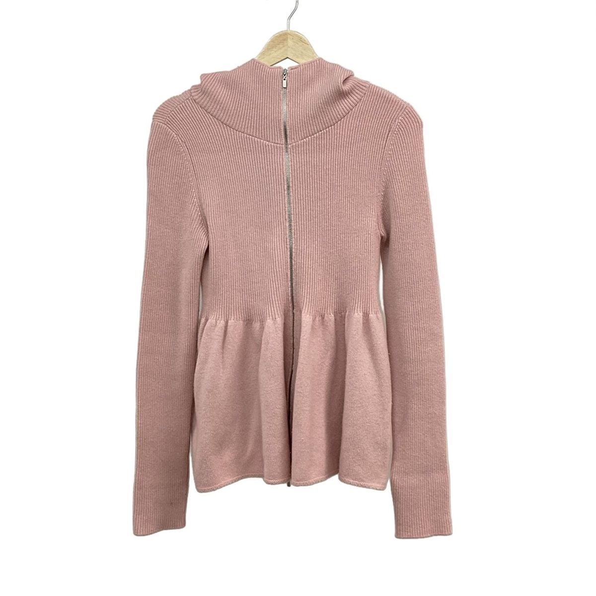 FOXEY YORK フォクシーニューヨーク パーカー サイズ40 M レディース - 39016 ピンク 長袖 ニット