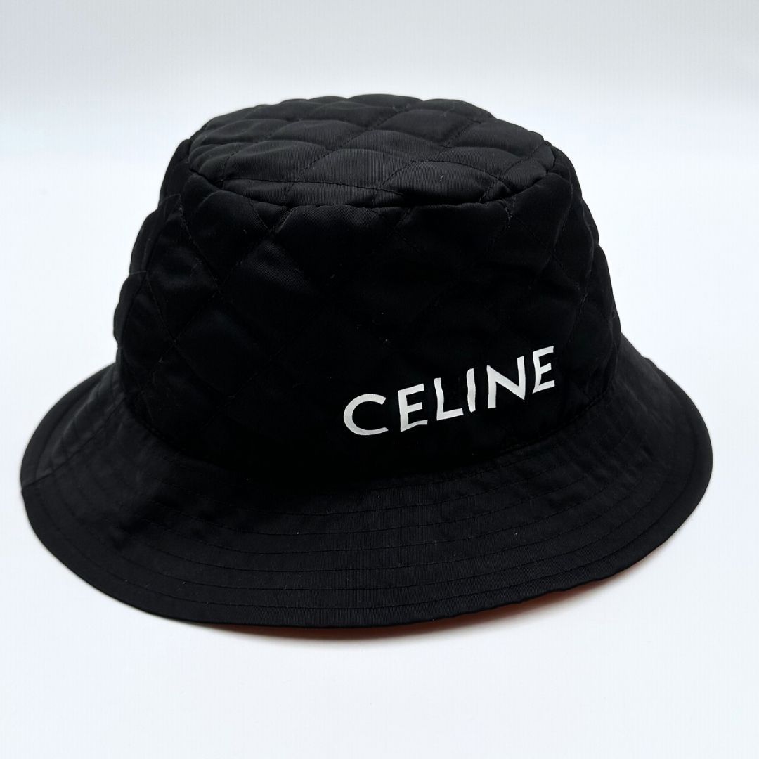 POPO！ CELINE キルティング バケットハット S CELINE セリーヌ