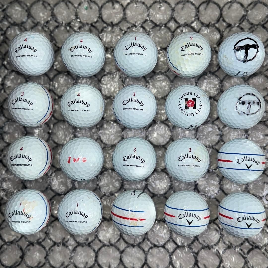 ロストボール キャロウェイ クロムツアー X Aランク 02 おまけtee付