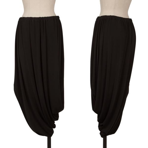 イッセイミヤケISSEY MIYAKE アセテートポリストレッチアシンメトリー