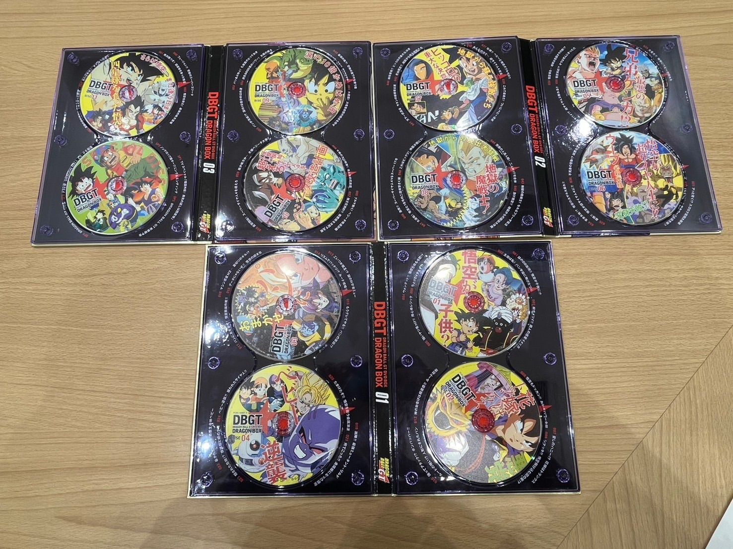 KA 1043 DRAGON BALL GT DVD BOX GT編 完全予約 生産 組