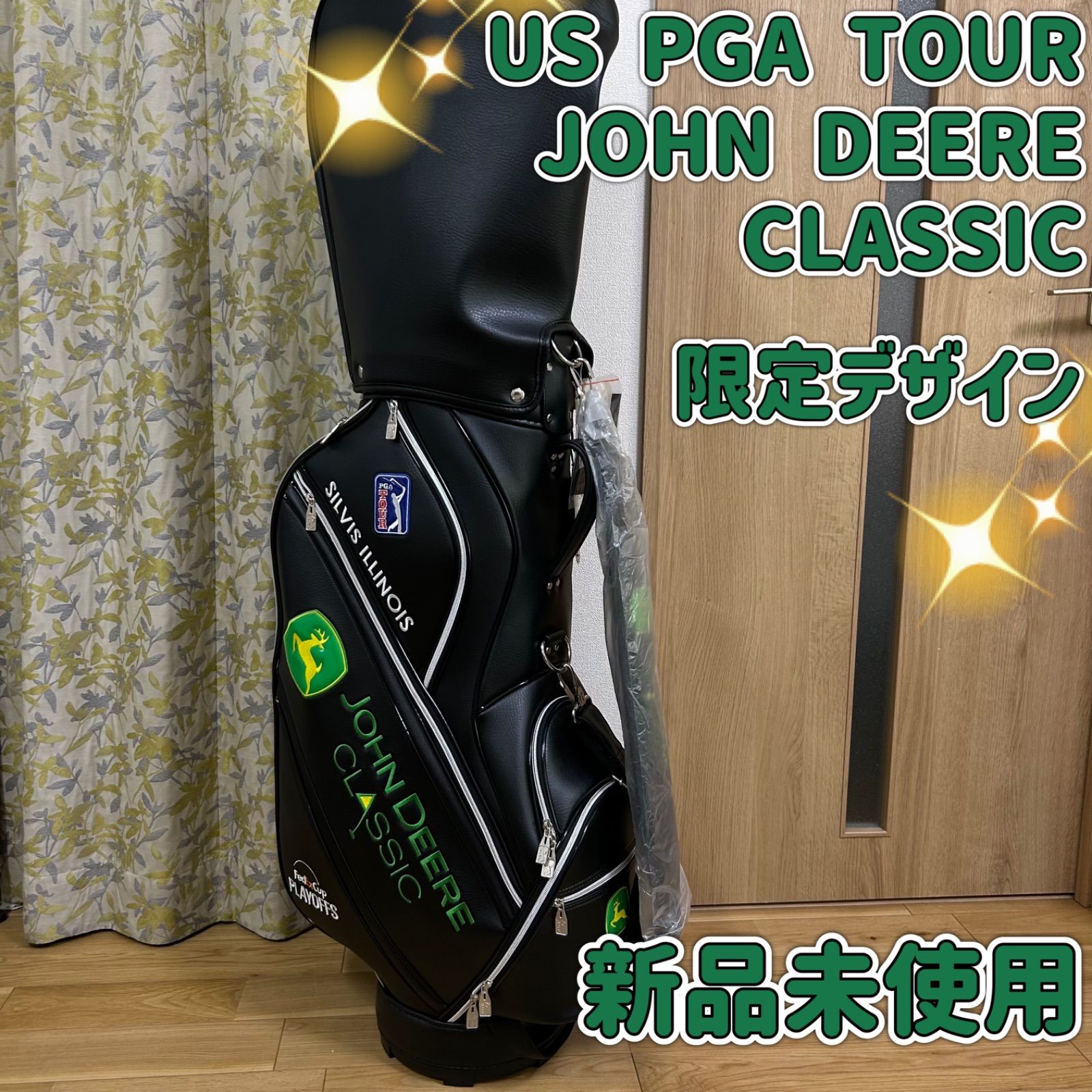 PGA TOUR JOHN DEERE CLASSIC キャディバッグ 限定品 PGA TOUR JOHN DEERE CLASSIC キャディバッグ 限定品