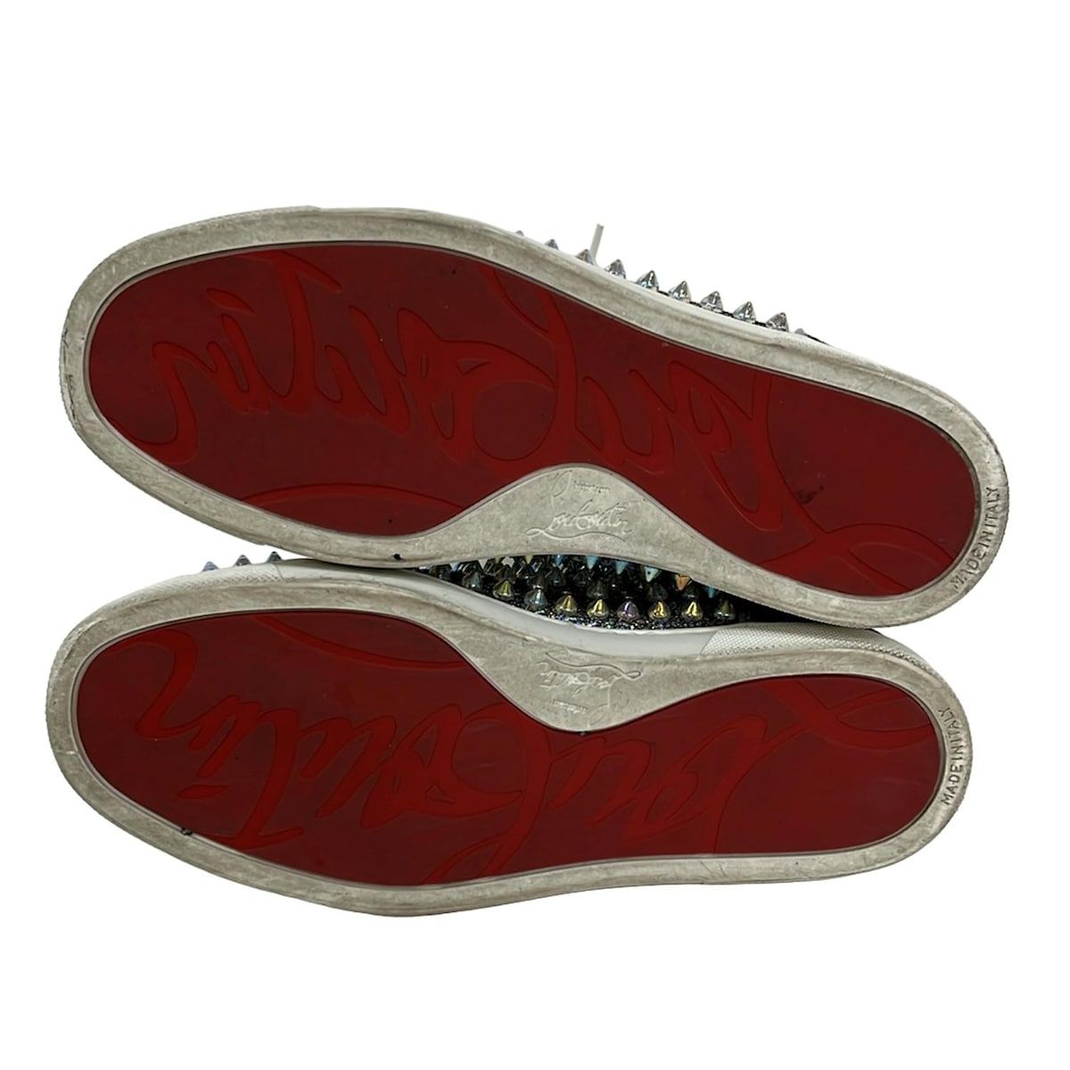 【未使用に近い】ルブタン　36 ハイカットスニーカー　スタッズ CHRISTIAN LOUBOUTIN(クリスチャンルブタン) スニーカー 36 レディース