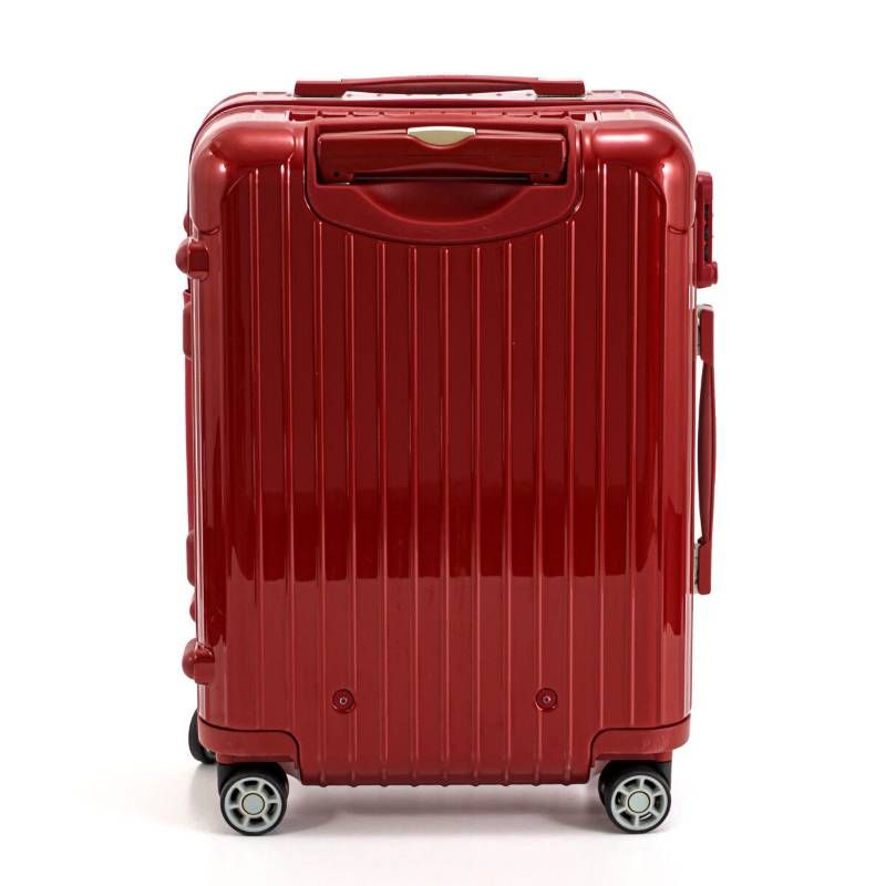 美品 リモワ サルサデラックス 32L 前面スリーブ付き 4輪 TSAロック 赤 美品 RIMOWA リモワ SALSA DELUXE サルサデラックス 32L 機内持ち込み
