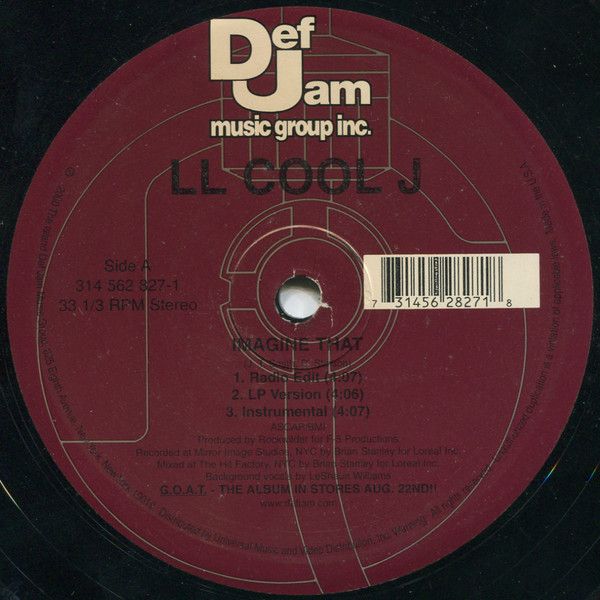 米12” LL Cool J Imagine That / LL Cool J 3145628271 Def Jam
