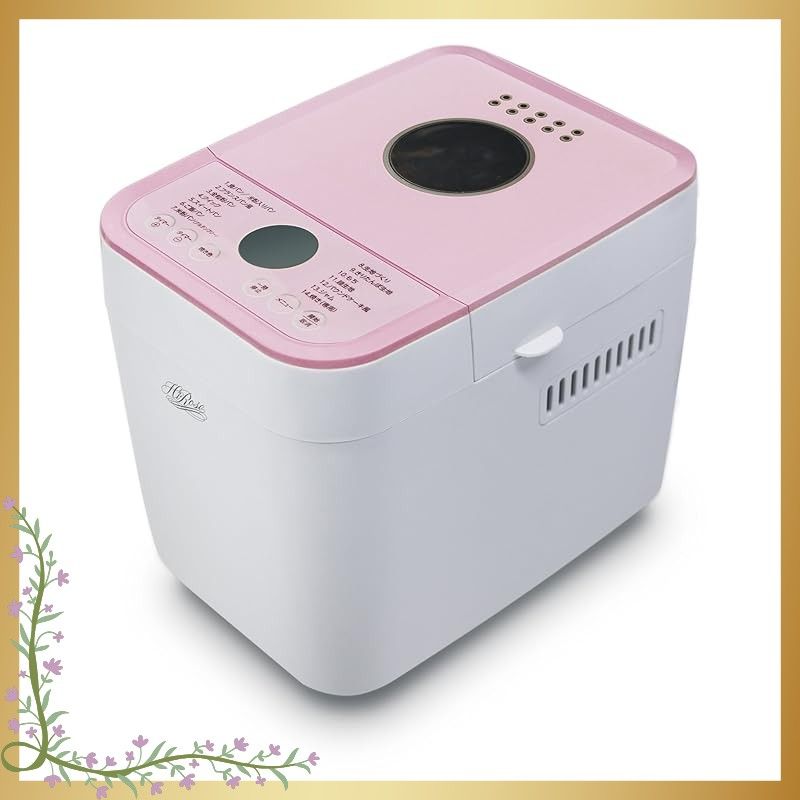 ハイローズ(Hi-Rose) 1斤用ホームベーカリー ピンク HR-B120P 1 - メルカリ