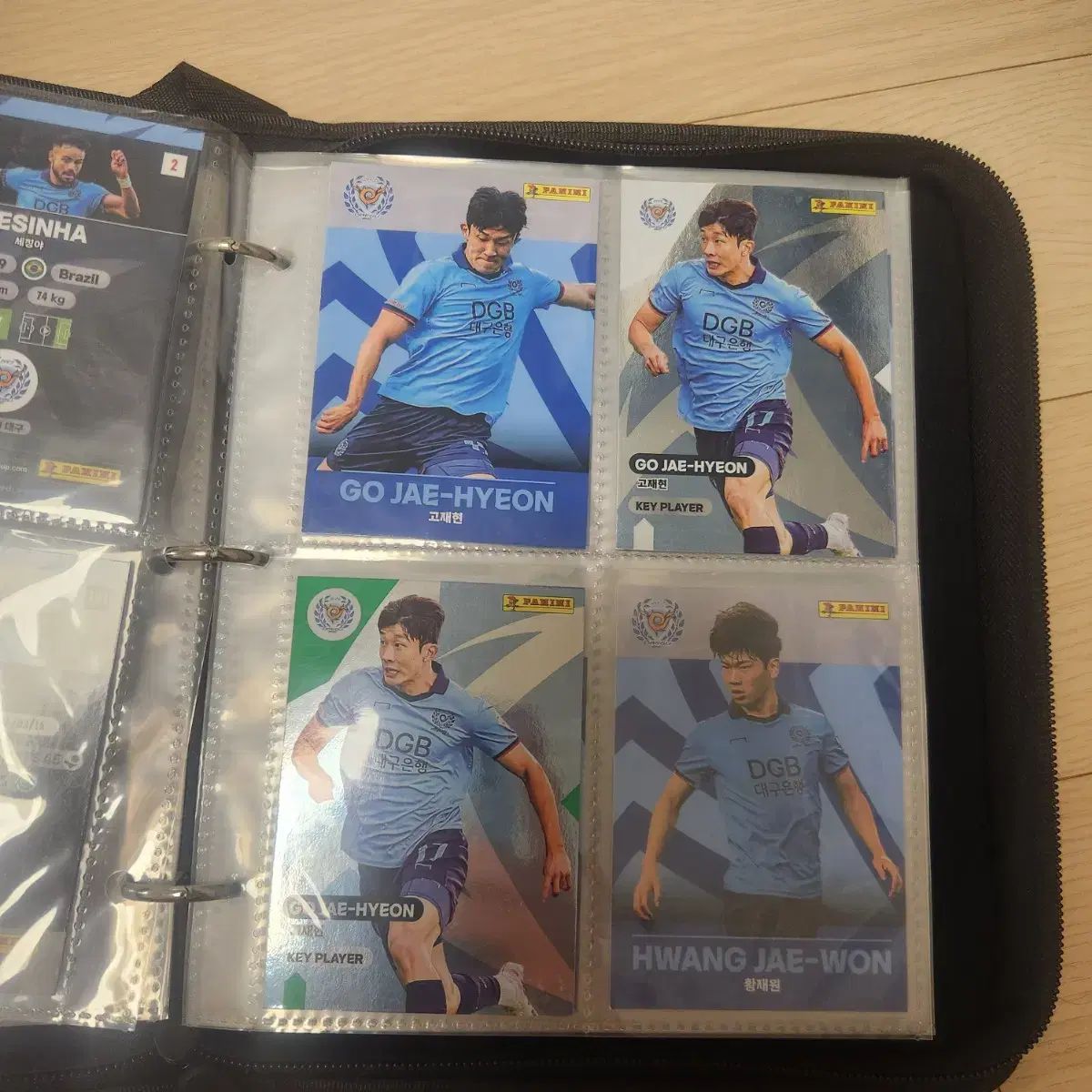  大邱FC 選手 カード ホログラムカード パニーニ まとめ 記念グッズ サッカー フットサル