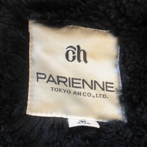 【中古】パリエンヌ PARIENNE トッパーコート ショート丈 ミンクファー 毛皮 裏ファー 9 茶 ブラウン /AO20 ■GY18 パリエンヌ PARIENNE トッパーコート ショート丈 ミンクファー 毛皮 裏