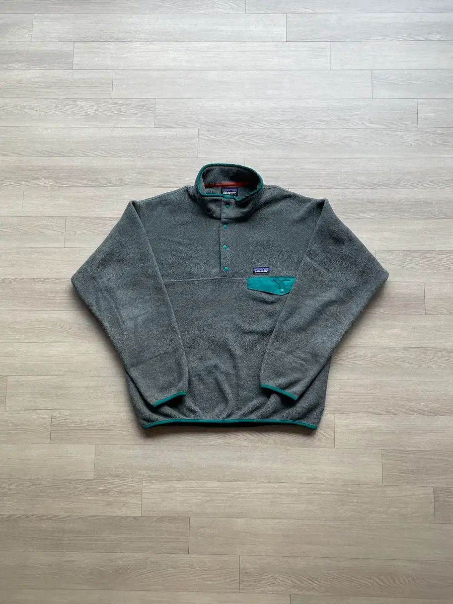 パタゴニア Synchilla シンチラ シャイア ラボフ リー ジェン グリーン グレー patagonia ヴィンテージ