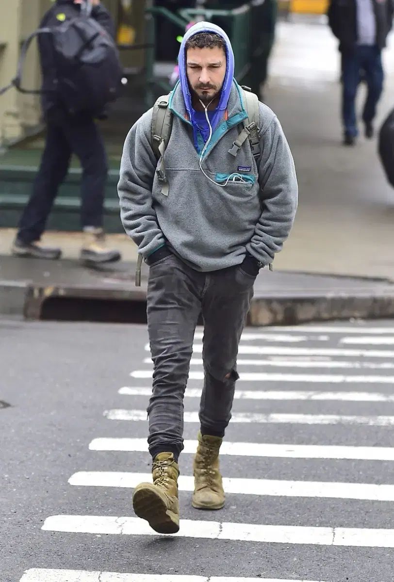 パタゴニア Synchilla シンチラ シャイア ラボフ リー ジェン グリーン グレー patagonia ヴィンテージ