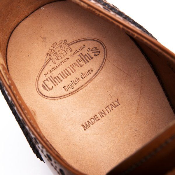 チャーチChurch's LANA R ダブルモンクストラップメダリオンレザー