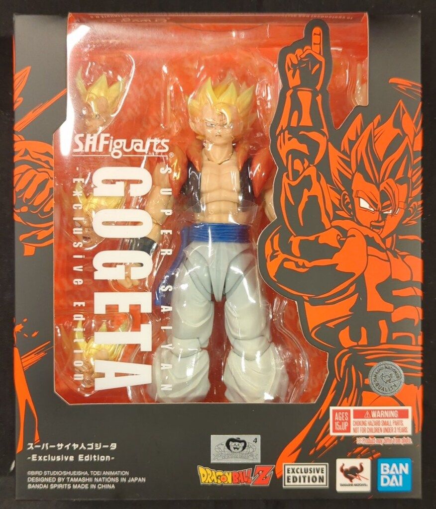 BANDAI SPIRITS S H Figuarts Exclusive Edition ドラゴンボールZ スーパーサイヤ人ゴジータ