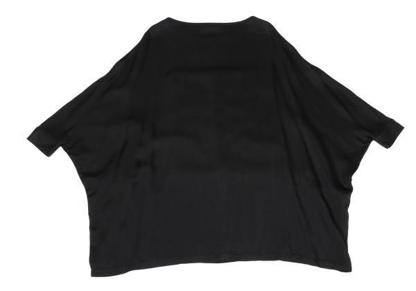 レディース リミフゥLIMI feu キュプラドルマンスリーブトップス 黒S