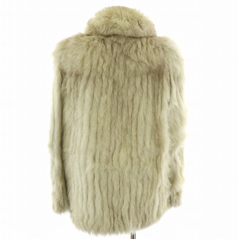 サガフォックス SAGA FOX 銀サガ ファーコート ミドル ハーフ ロング