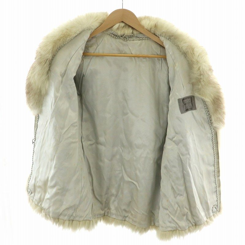 サガフォックス SAGA FOX 銀サガ ファーコート ミドル ハーフ ロング