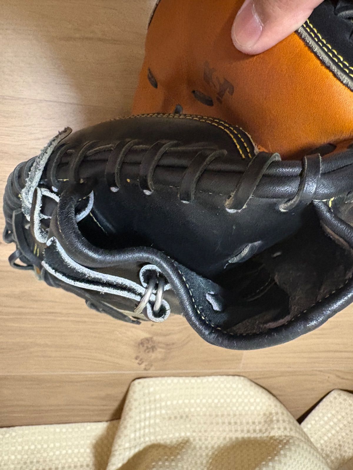 Mizuno ビクトリーステージ 硬式キャッチャーミット 黒 ミズノ