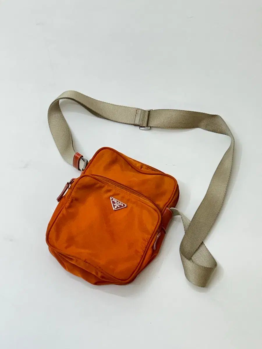 PRADA プラダ ナイロン スモールリング クロスバック