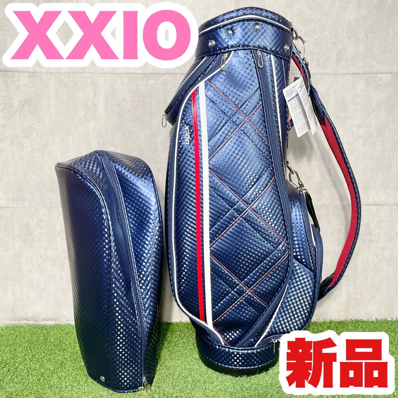 新品】XXIO ゼクシオ キャディバッグ ゴルフバッグ レディース