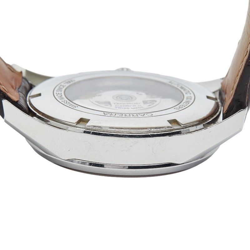 タグホイヤー カレラ キャリバー5 WAR201D-1 シルバー ブラウン