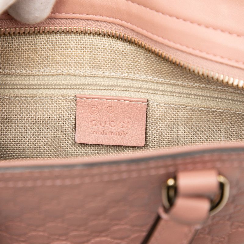 グッチ マイクログッチシマ ブリー ハンドバッグ ショルダー 2WAY 斜め