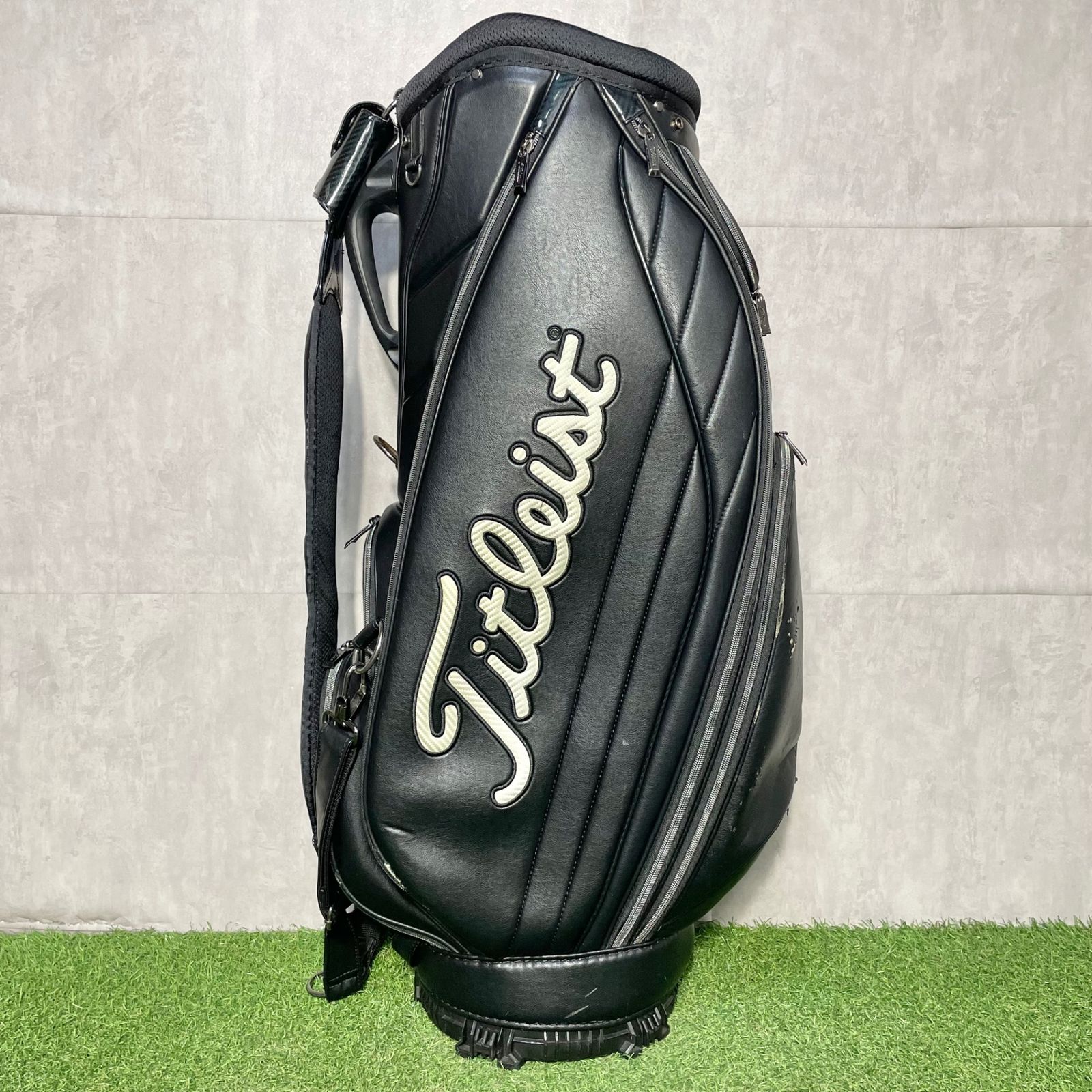 Titleist タイトリスト キャディバッグ ゴルフバッグ 3点式 ブラック 