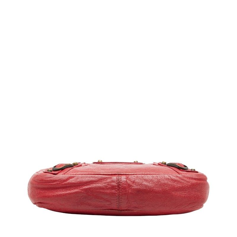 バレンシアガ ジャイアントヒップ レッド レザー レディース