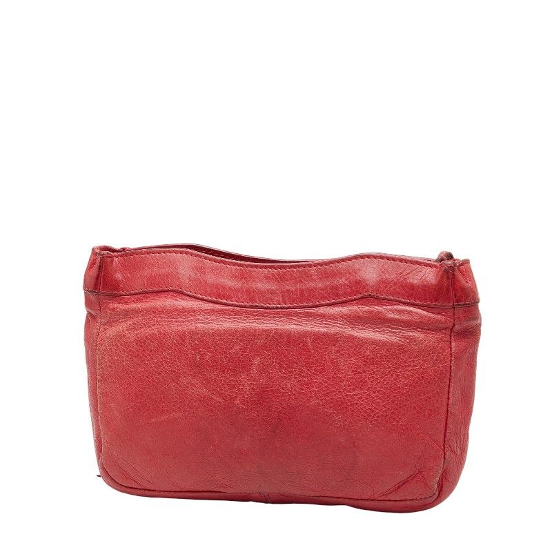 バレンシアガ ジャイアントヒップ レッド レザー レディース