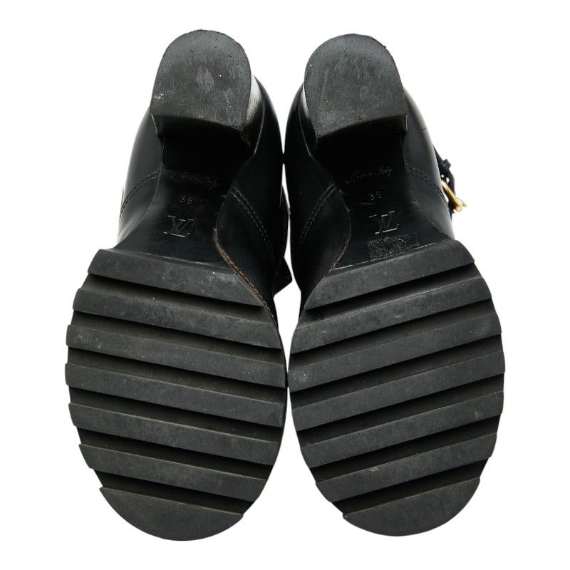 ルイ ヴィトン モノグラム スタートレイルライン アンクルブーツ