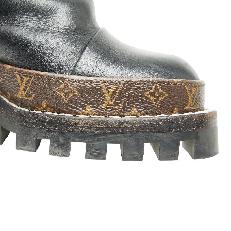 ルイ ヴィトン モノグラム スタートレイルライン アンクルブーツ