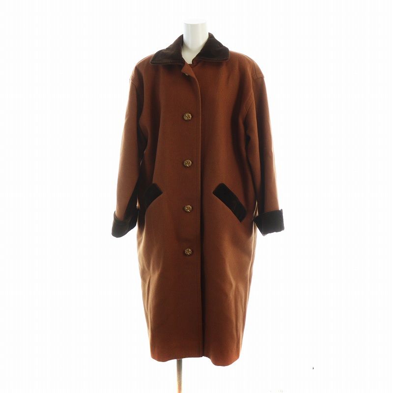 ジバンシィ GIVENCHY ヴィンテージ ステンカラーコート 長袖 総裏地