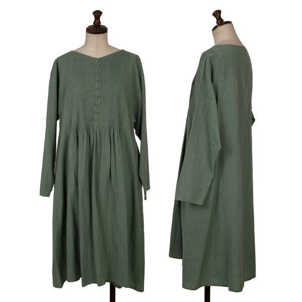 ヨーガンレールJURGEN LEHL ストライプピンプリーツプルオーバー