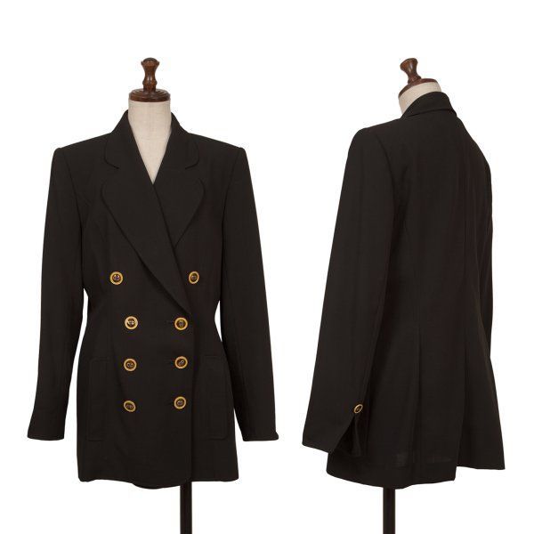 クリスチャンディオールChristian Dior メタルロゴボタンラウンド