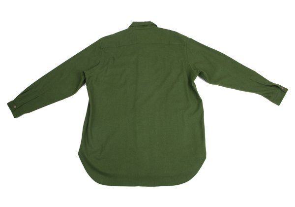 ヨウジヤマモト プールオムYohji Yamamoto POUR HOMME 比翼フランネル