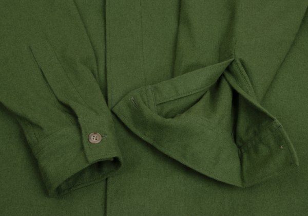 ヨウジヤマモト プールオムYohji Yamamoto POUR HOMME 比翼フランネル