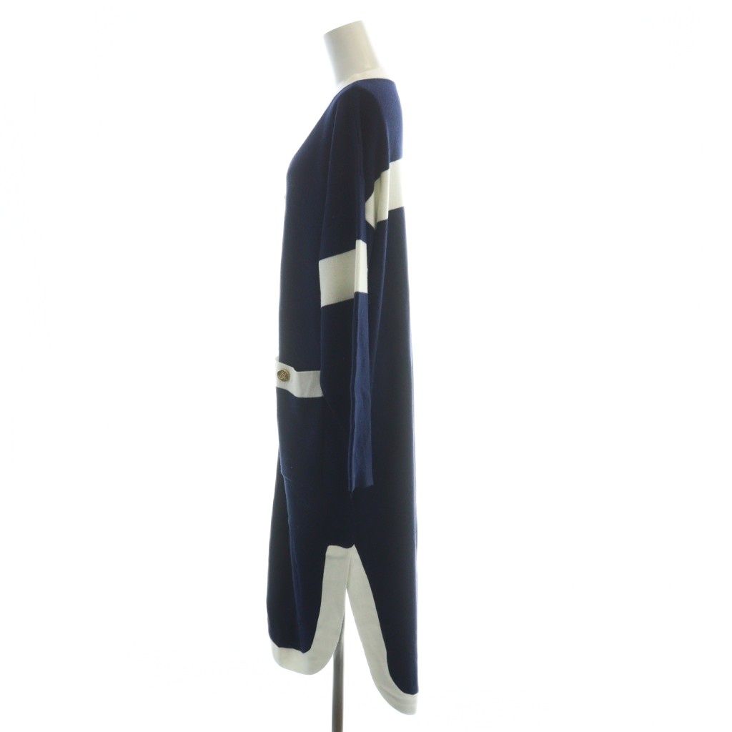 グレースクラス GRACE Class 22AW バイカラー ロングカーディガン