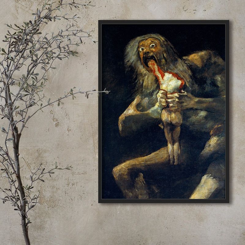 A2サイズ フランシスコ・デ・ゴヤ ポスター 我が子を食らう