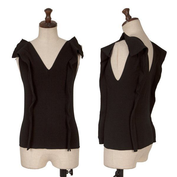 イッセイミヤケISSEY MIYAKE A-POC INSIDE つまみデザインノースリーブ