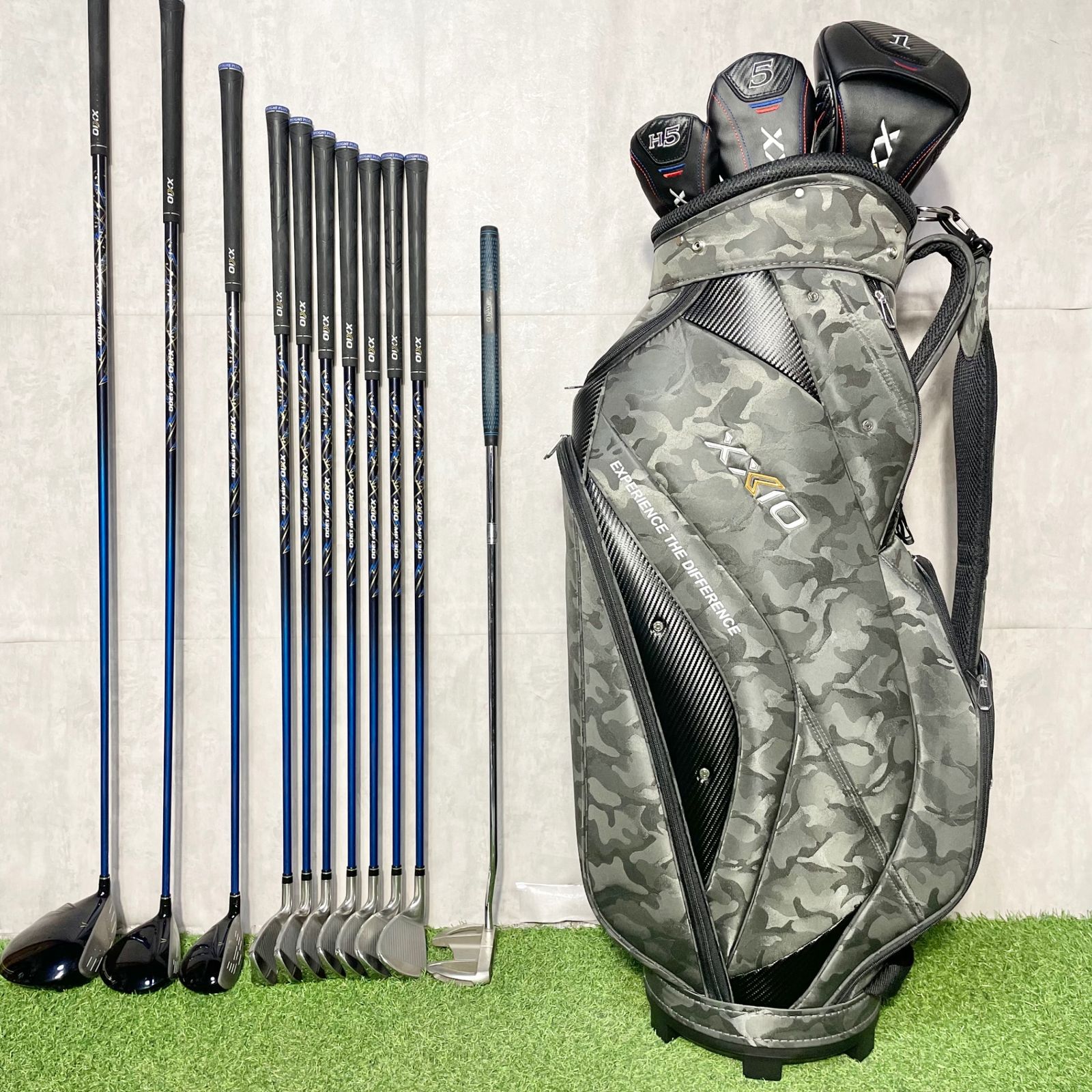 バッグ美品】XXIO13 MP1300 ゼクシオ ゴルフクラブセット メンズ R 11