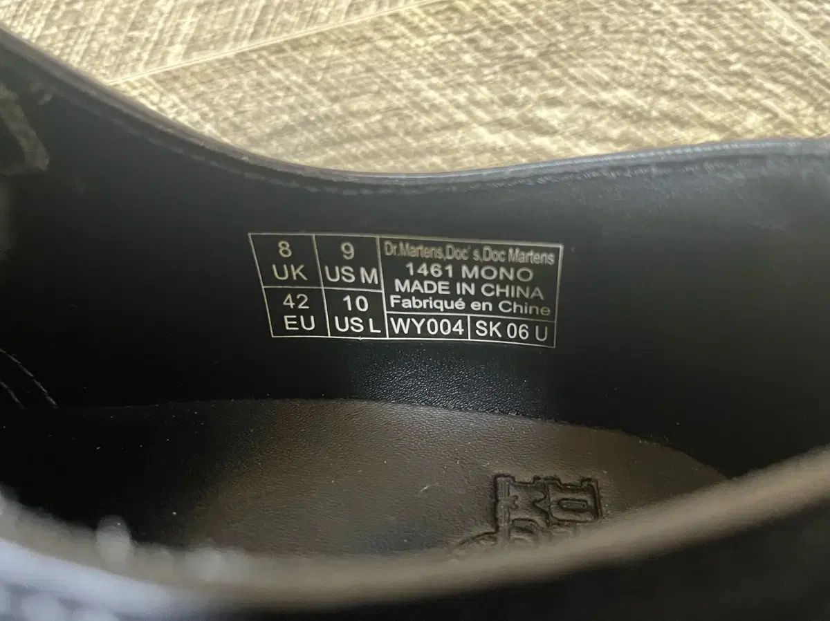  DR MARTENS ドクターマーチン 1461 ウール モノ 270 uk 8 us 9 ローファー ブーツ 革靴