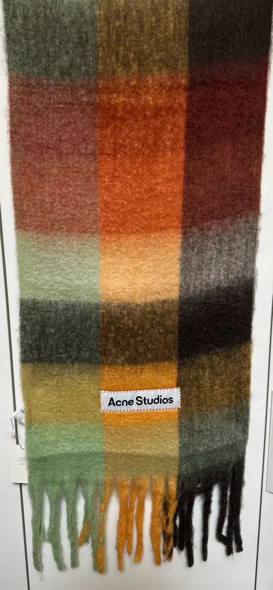 モヘアウールマフラー