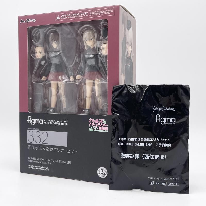 中古】欠品有 figma 332 西住まほ&逸見エリカ セット