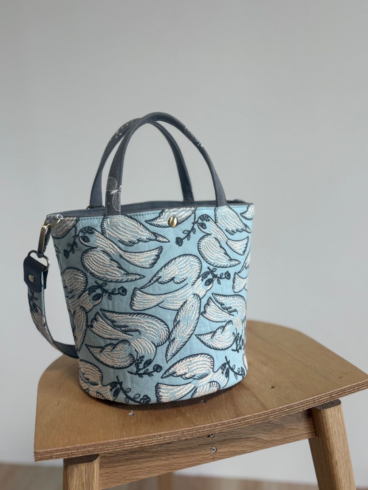 ミナペルホネン ハンドメイド 2 wayマールbag