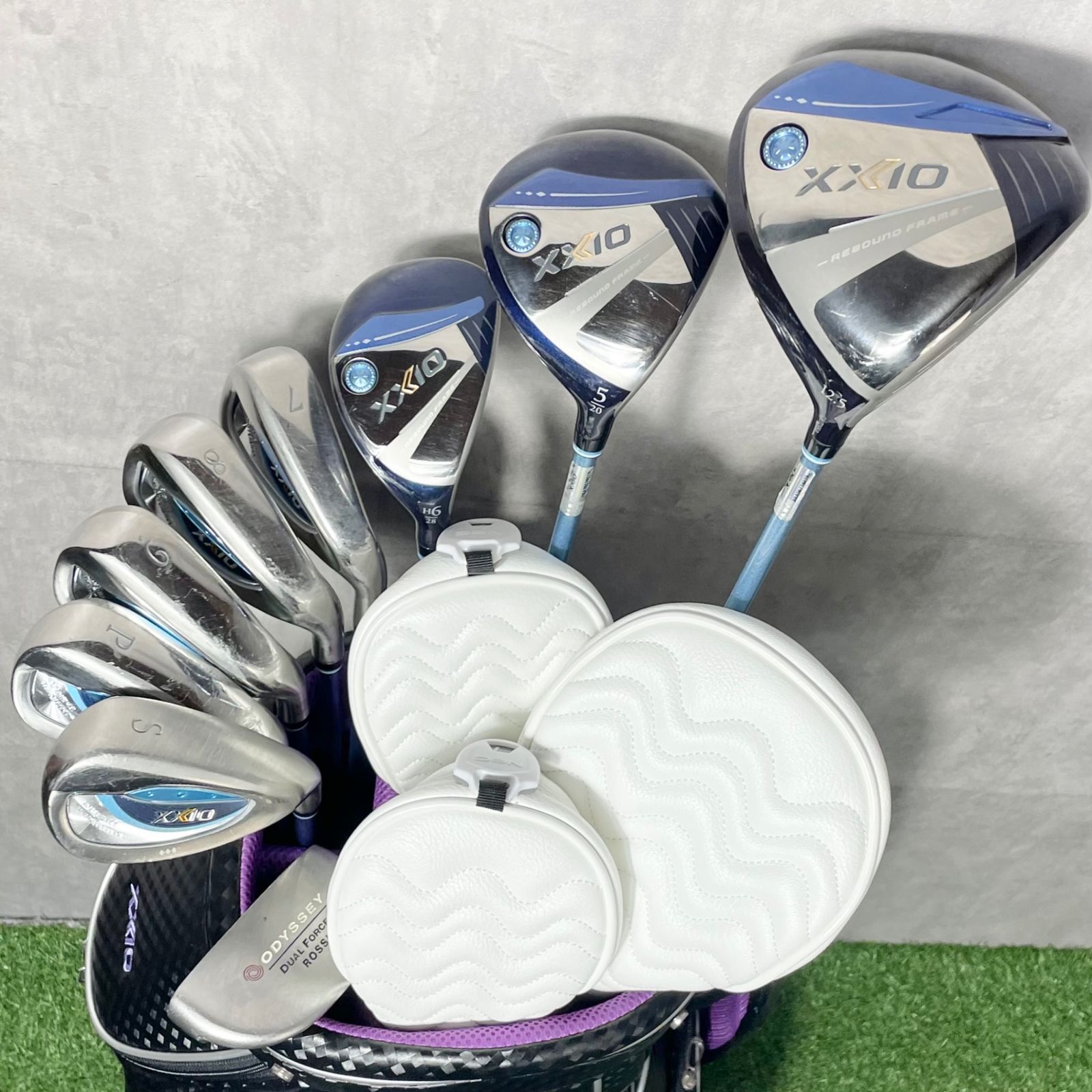 XXIO 13 MP 1300 オール13代目 レディース L ゴルフクラブセット 9本 右 DUNLOP ダンロップ ゼクシオ キャディバッグ