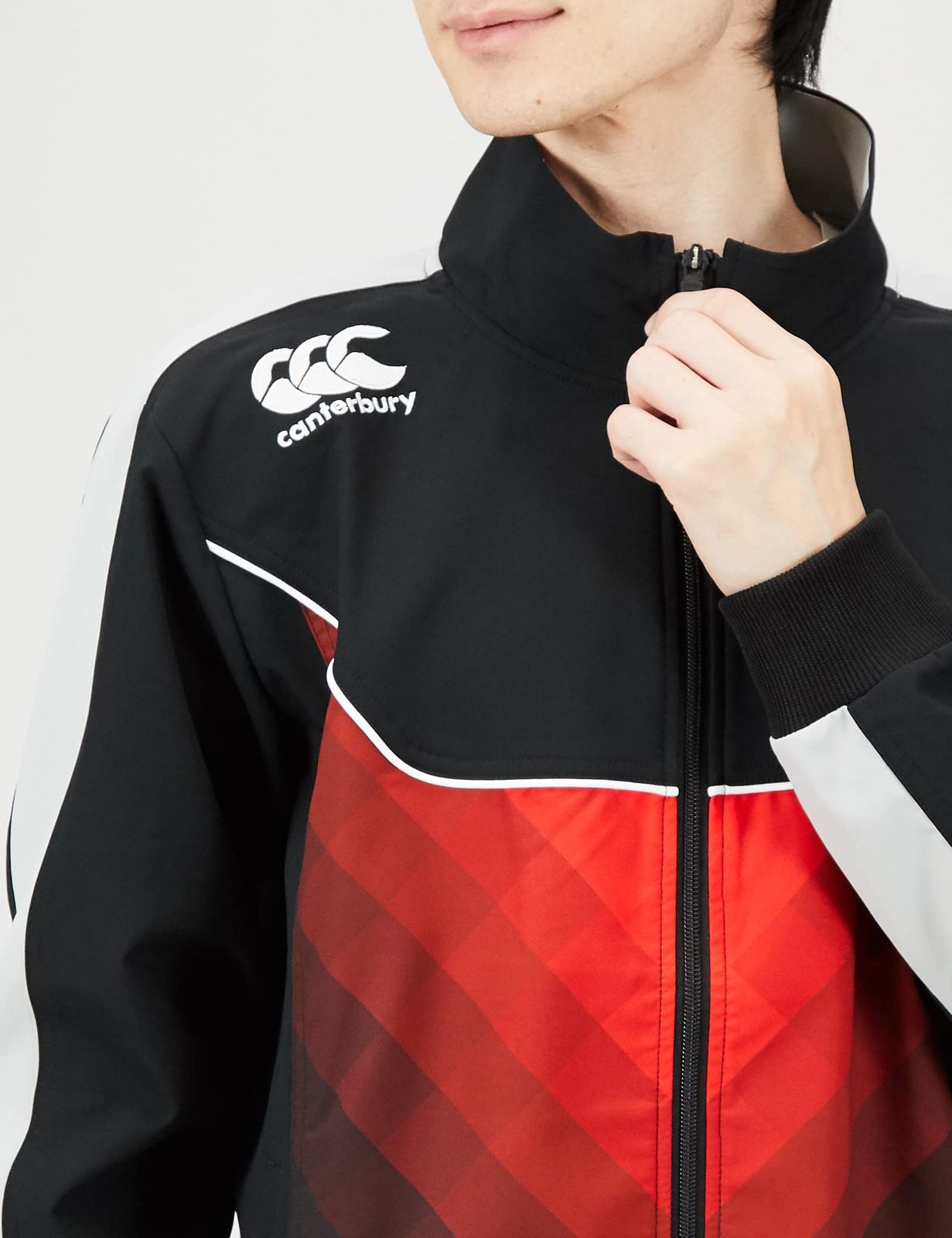 カンタベリー PRACTICE JACKET BL_ブラック L