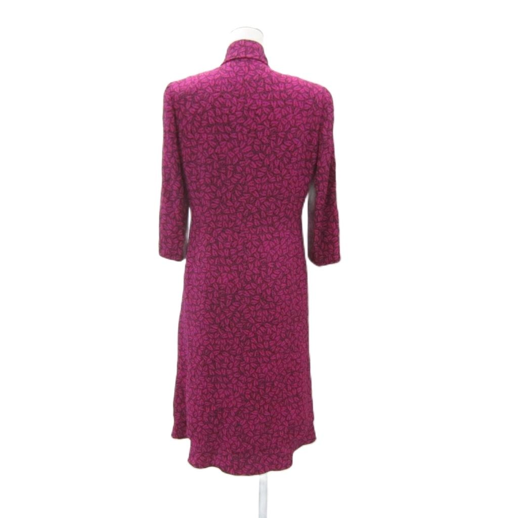 jun ashida ジュンアシダ　花柄　ワンピース　ドレス　シルク100% JUN ASHIDA ワンピース jun ashida ジュンアシダ 花柄 ワンピース