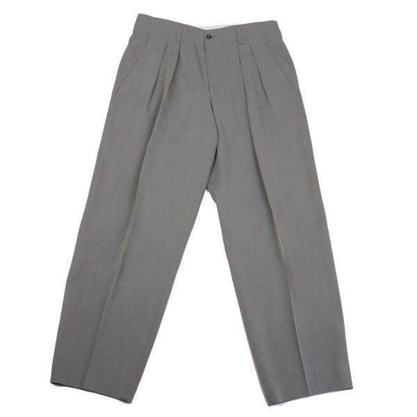 【美品✨希少】ヒューゴボス×ポルシェ コラボ スラックス ストレッチ グレー M 美品✨希少】ヒューゴボス×ポルシェ コラボ スラックス ストレッチ