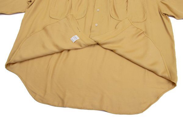 ジョルジオ アルマーニGIORGIO ARMANI レーヨンフラップポケット長袖